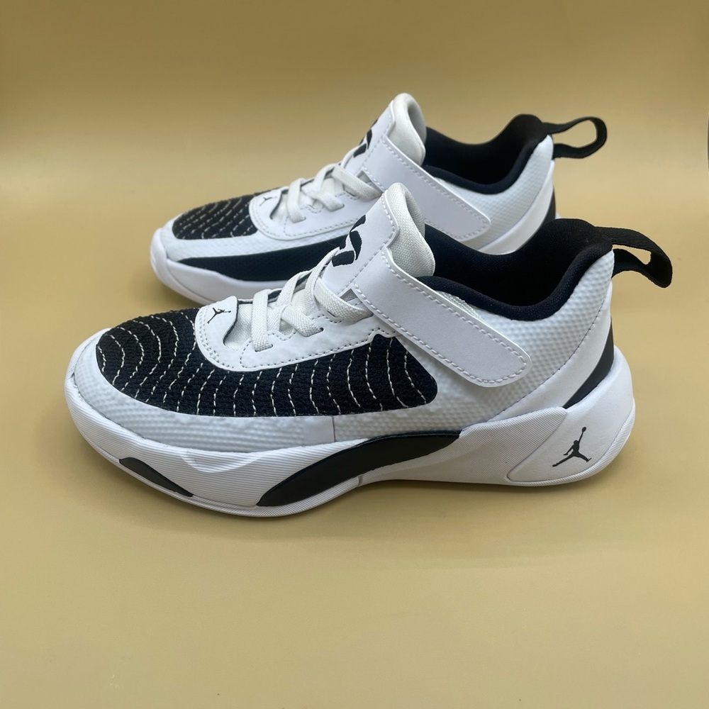 Sz 11c Jordan Luka 1 Pre-School Boys Girls Basketball Shoes White Black Volt NIB